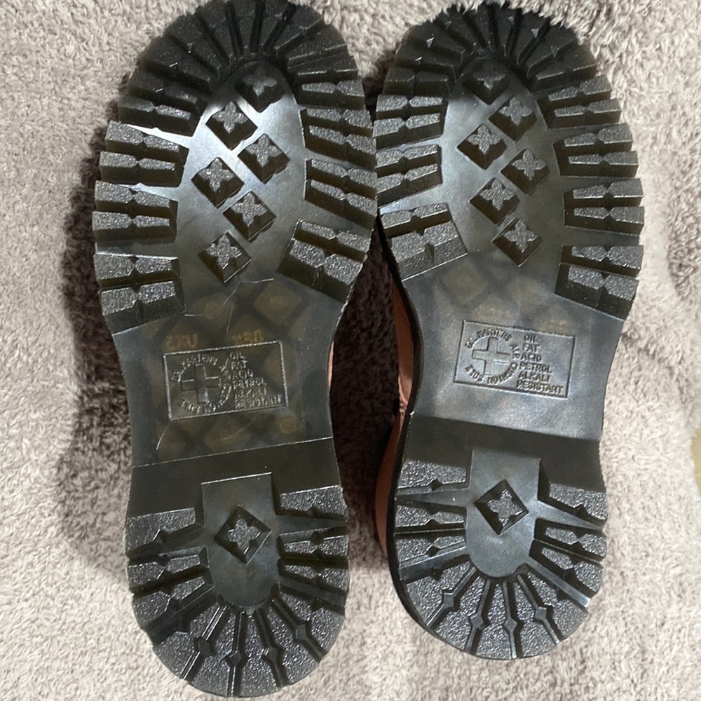 Sinclair Milled Nappa Leather Platform Boots - image 8